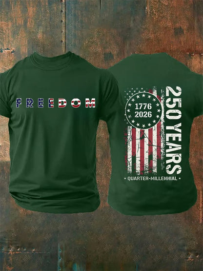 Men's  American 250th Print T-Shirt