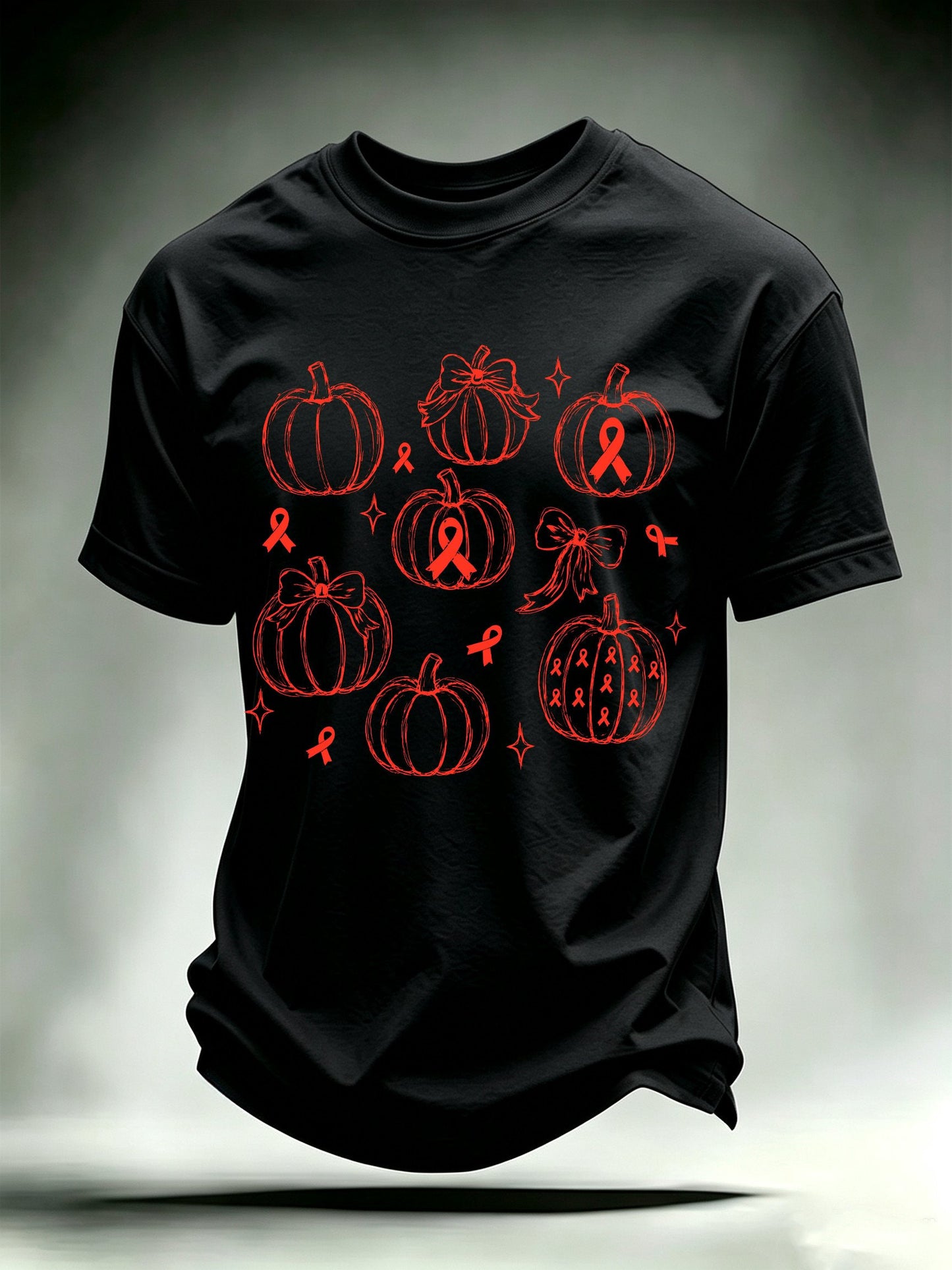 Men's BLOOD CANCER WARRIOR Print T-Shirt