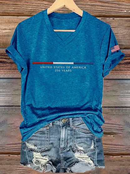 Women's America 250th Anniversary  T-shirt