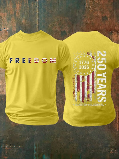 Men's  American 250th Print T-Shirt
