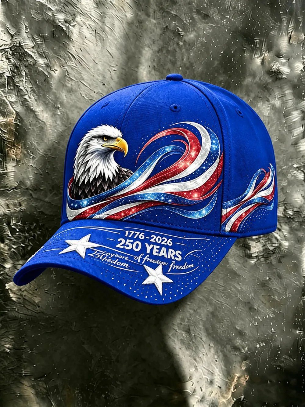 Unisex U.S. 250th Anniversary Printed Baseball Cap