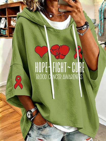 Women's Casual Printed Loose Sweatshirt