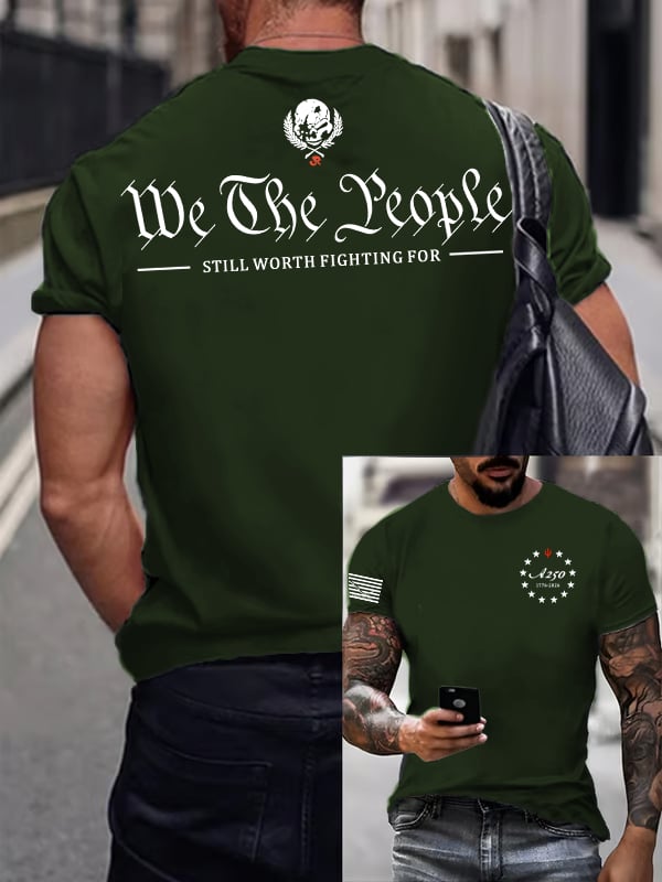 Men's US 250th “We The People” Limited Edition Shirt