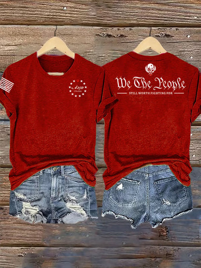 Women's  US 250th “We The People” Limited Edition Shirt