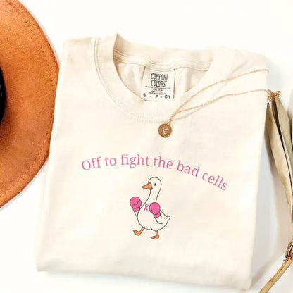 Women'S  Comfort Colors Breast Cancer Shirt