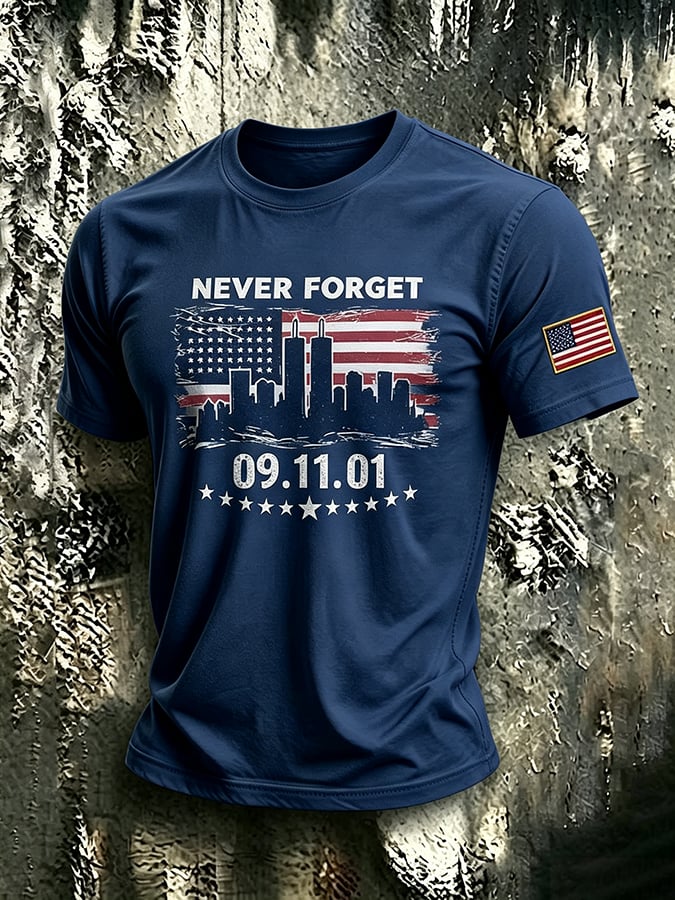 Men's 9.11 Never Forget Shirt