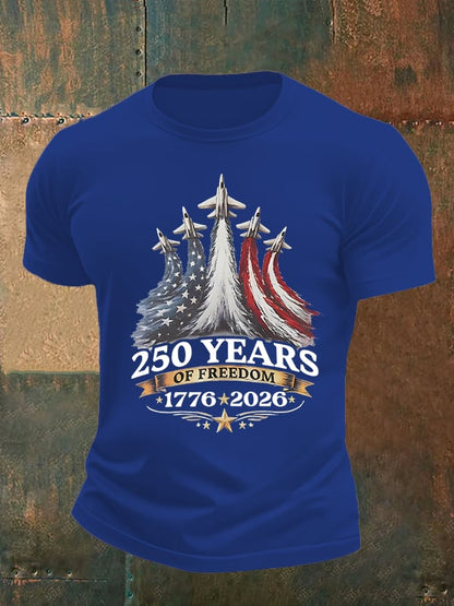 Men's   250 YEARS OF FREEDOM Print T-Shirt