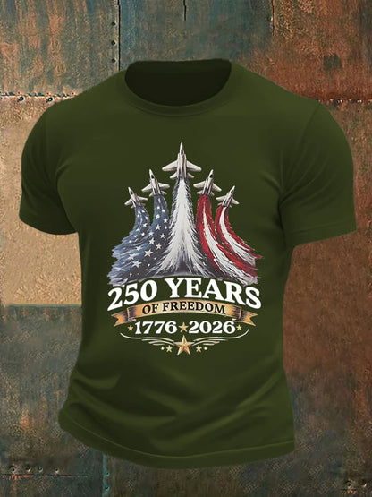Men's   250 YEARS OF FREEDOM Print T-Shirt