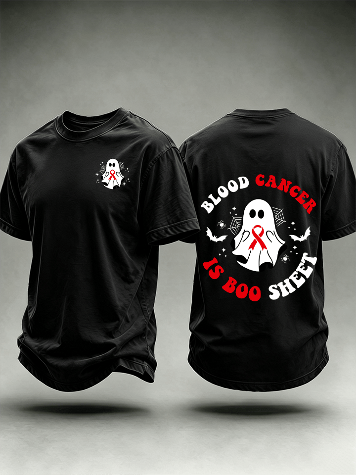 Men's BLOOD CANCER Print T-Shirt