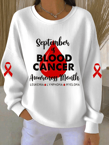 Women's Casual Print Long Sleeve Knit Top