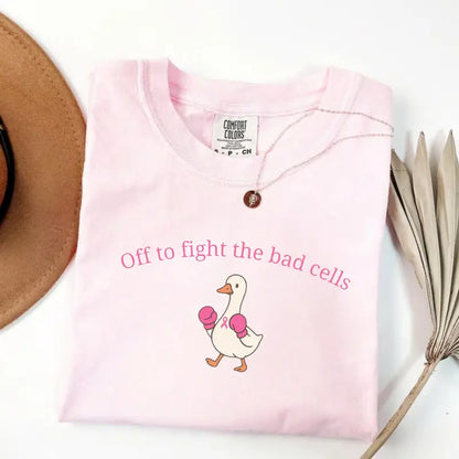 Women'S  Comfort Colors Breast Cancer Shirt