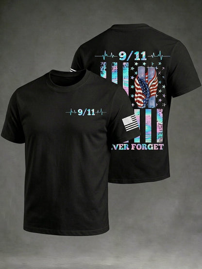 Men's 911 Memorial Graphic Short-Sleeve T-Shirt