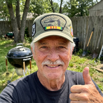 🇺🇸 Last Day Promo: 49% OFF 🎖️ - Vietnam Veteran Tribute Military Cadet Cap