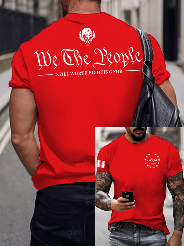 Men's US 250th “We The People” Limited Edition Shirt