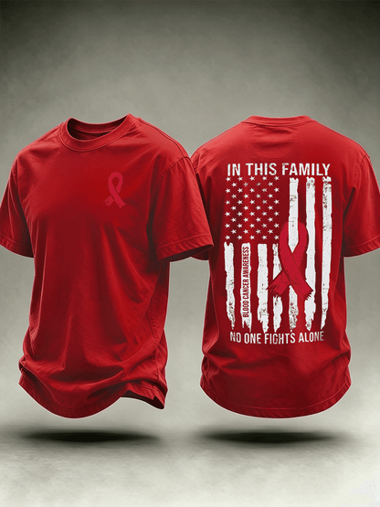 Men's Blood Cancer Awareness Shirt