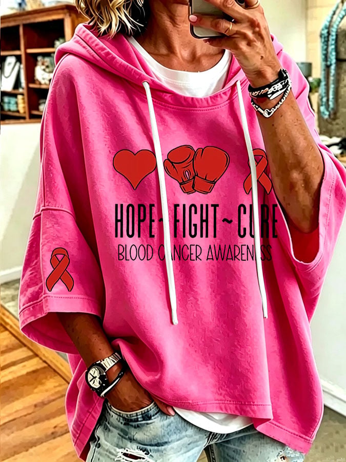 Women's Casual Printed Loose Sweatshirt