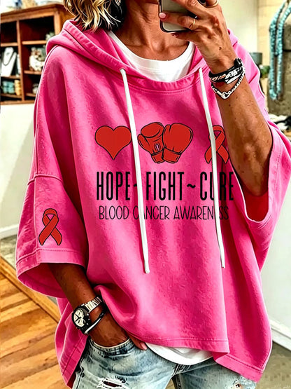 Women's Casual Printed Loose Sweatshirt