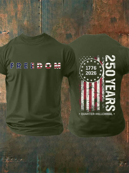 Men's  American 250th Print T-Shirt