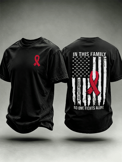 Men's Blood Cancer Awareness Shirt