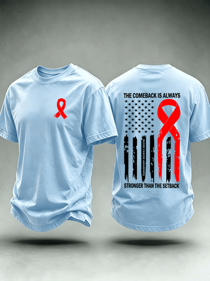 Men's  THE COMEBACK IS ALWAYS Print T-Shirt