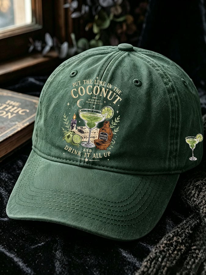 Unisex Midnight Margaritas Printed Hat