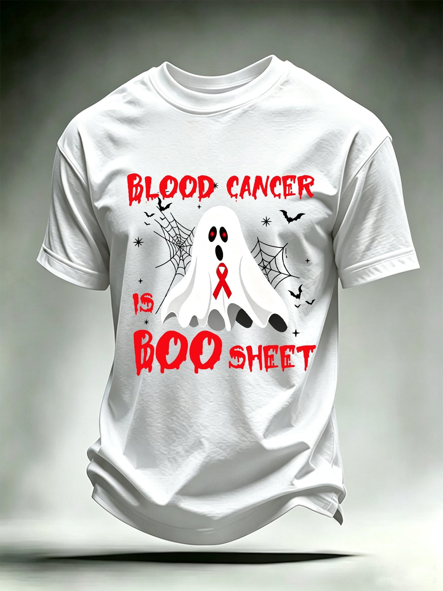 Men's BLOOD CANCER Print T-Shirt