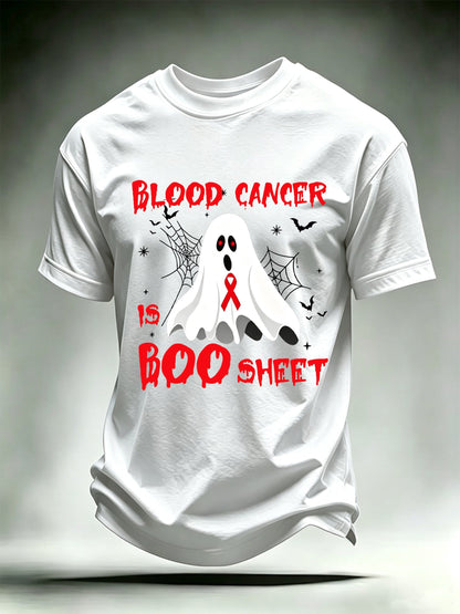 Men's BLOOD CANCER Print T-Shirt