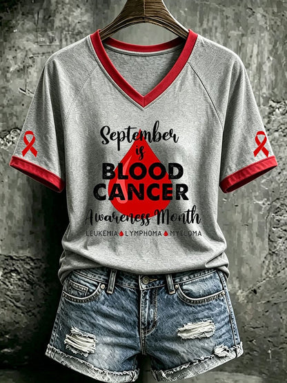 Women's Casual Printed Short-Sleeve T-Shirt