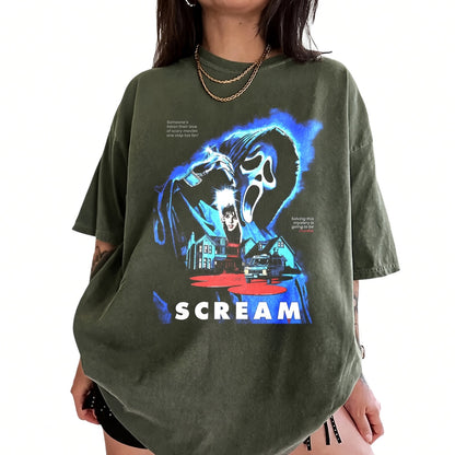 Unisex The Ghost Scream Comfort Color T-Shirt