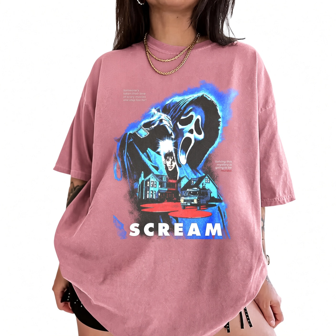 Unisex The Ghost Scream Comfort Color T-Shirt