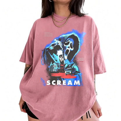 Unisex The Ghost Scream Comfort Color T-Shirt