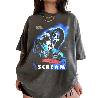 Unisex The Ghost Scream Comfort Color T-Shirt