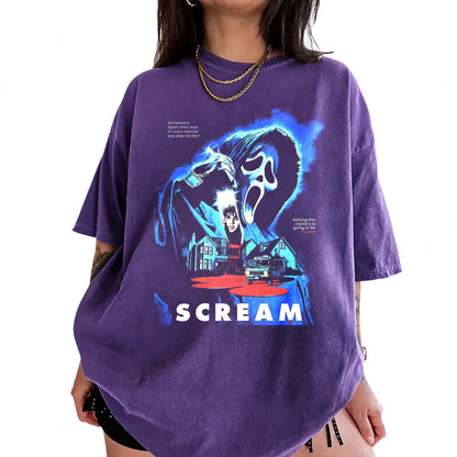 Unisex The Ghost Scream Comfort Color T-Shirt
