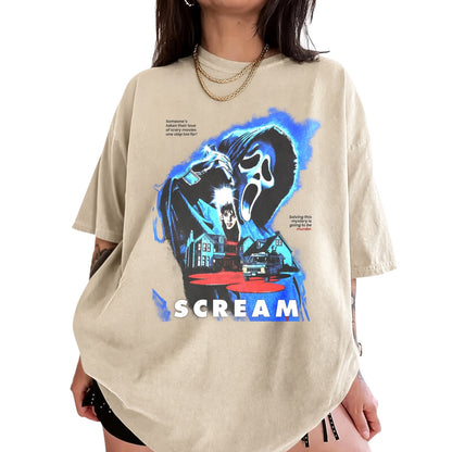 Unisex The Ghost Scream Comfort Color T-Shirt