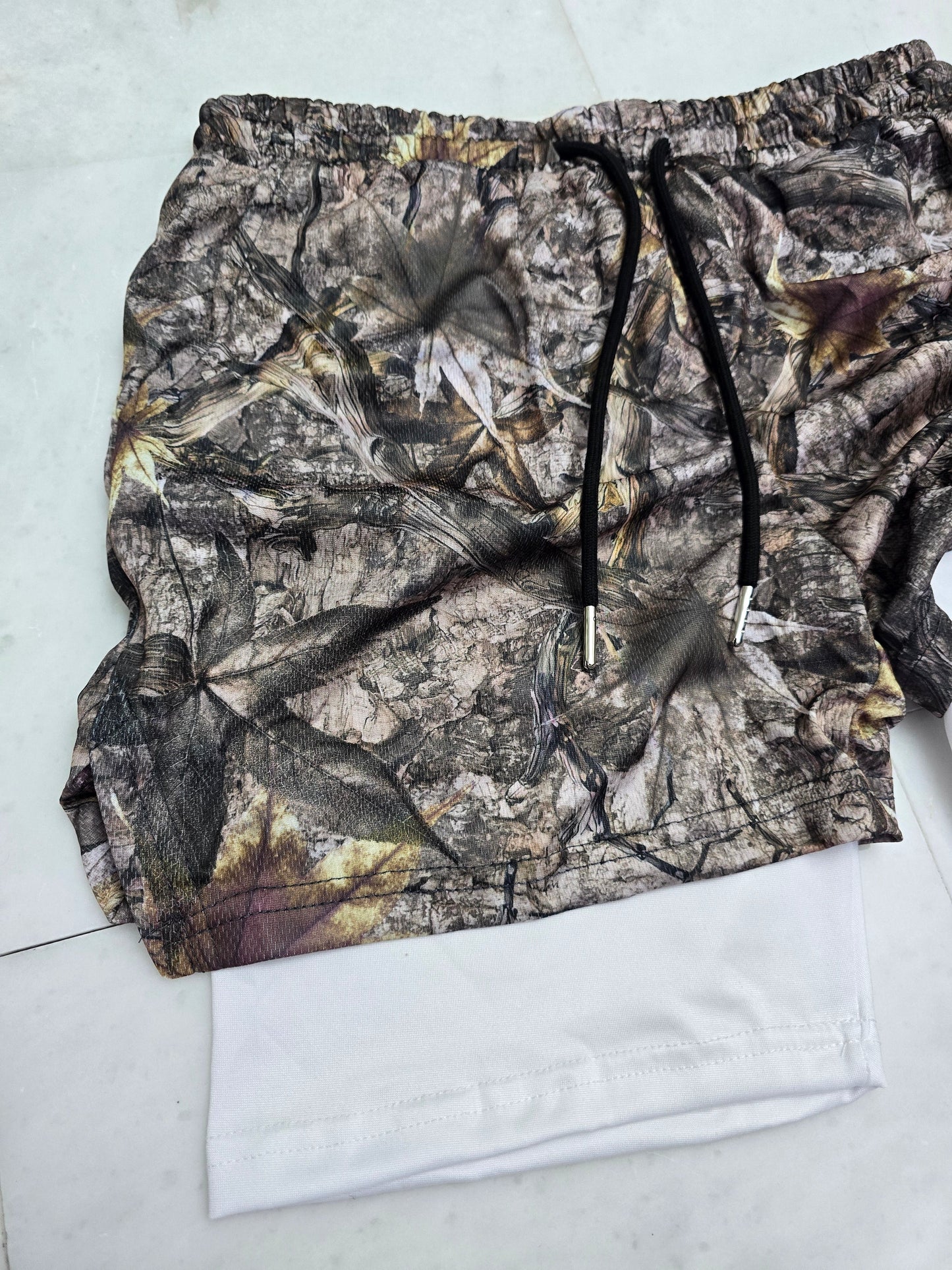 GhostFace 2 " Camo" Gym Shorts