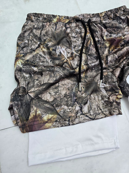 GhostFace 2 " Camo" Gym Shorts
