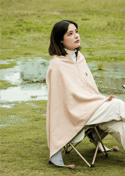 🔥 Christmas Sale — 50% OFF! ❄️ Stay Warm All Winter — Portable Electric Heated Blanket Shawl